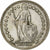 Suiza, Franc, 1945, Bern, Plata, MBC, KM:24