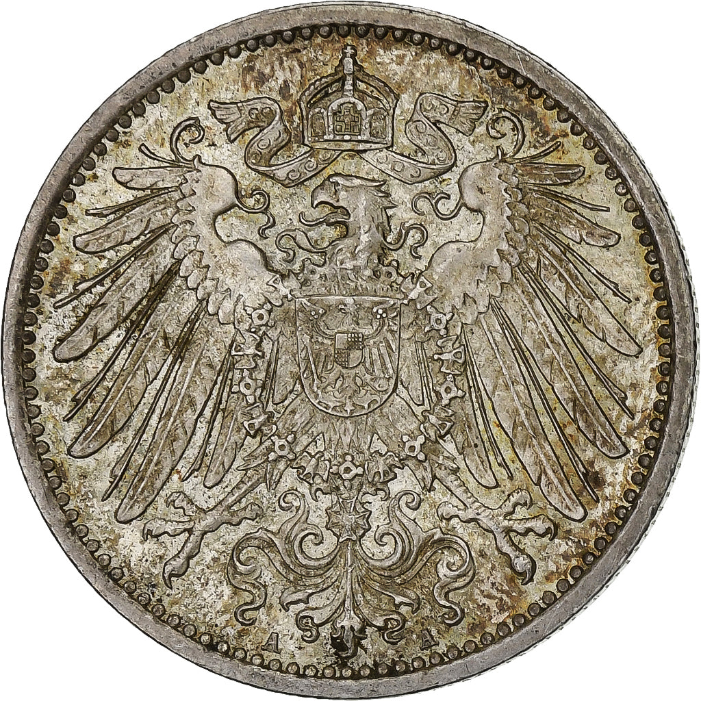 GERMANIA - IMPERO, Wilhelm II, Mark, 1900, Berlin, Argento, SPL, KM:14