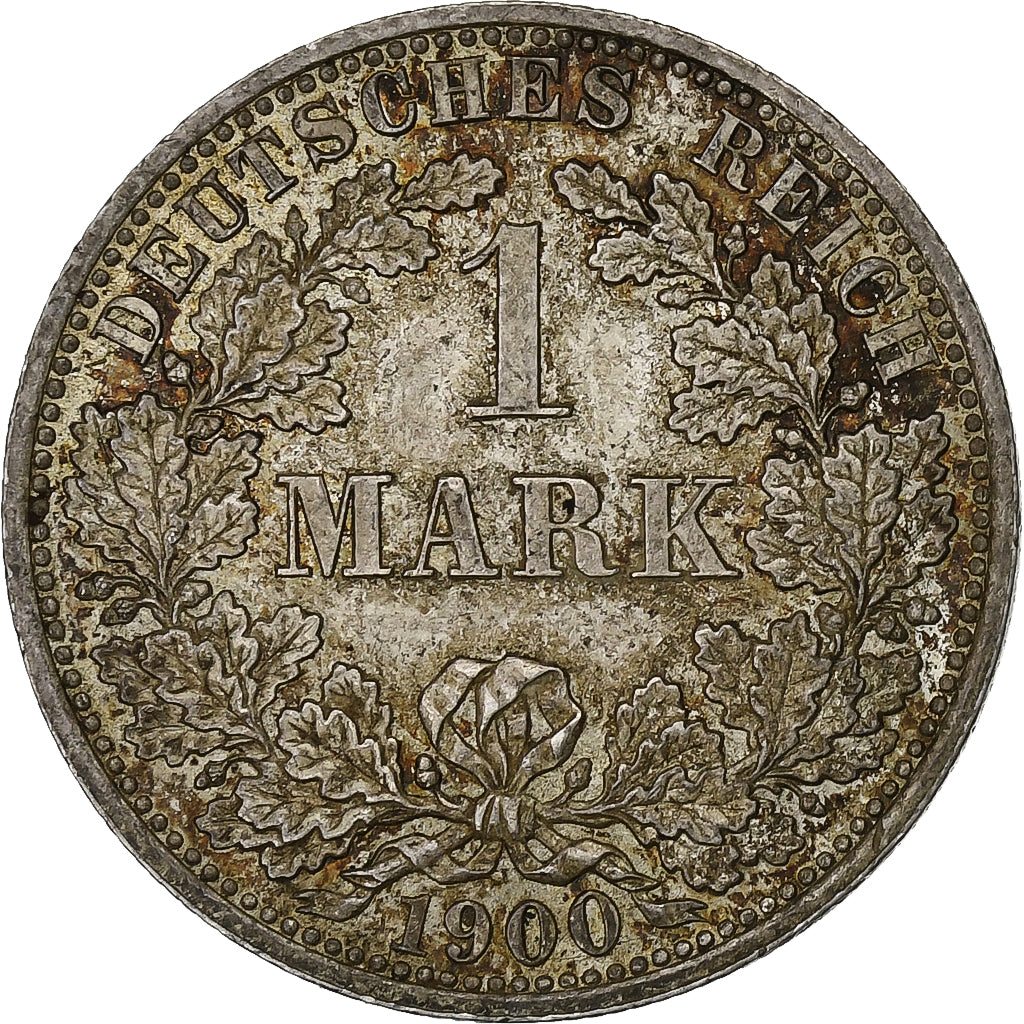 GERMANIA - IMPERO, Wilhelm II, Mark, 1900, Berlin, Argento, SPL, KM:14