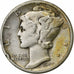 Vereinigte Staaten, Dime, Mercury Dime, 1945, U.S. Mint, Silber, SGE+, KM:140