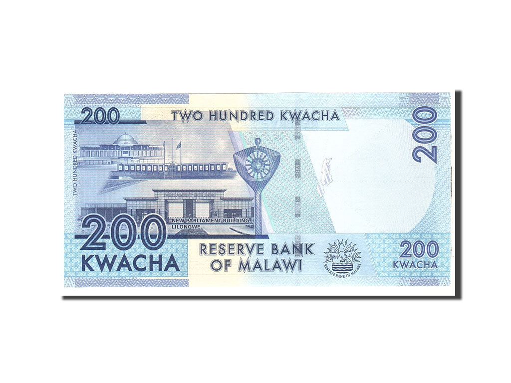 Banknot, Malawi, 200 Kwacha, 2013, Undated, KM:60, UNC(65-70)