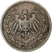 GERMANY - EMPIRE, 1/2 Mark, 1905, Berlin, Silver, EF(40-45), KM:17