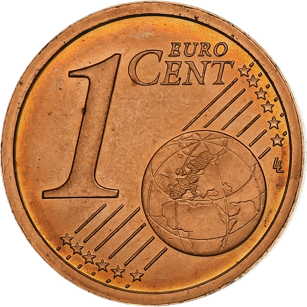 Vaticaanstad, John Paul II, Euro Cent, Jean-Paul II, 2004, Rome, Copper Plated