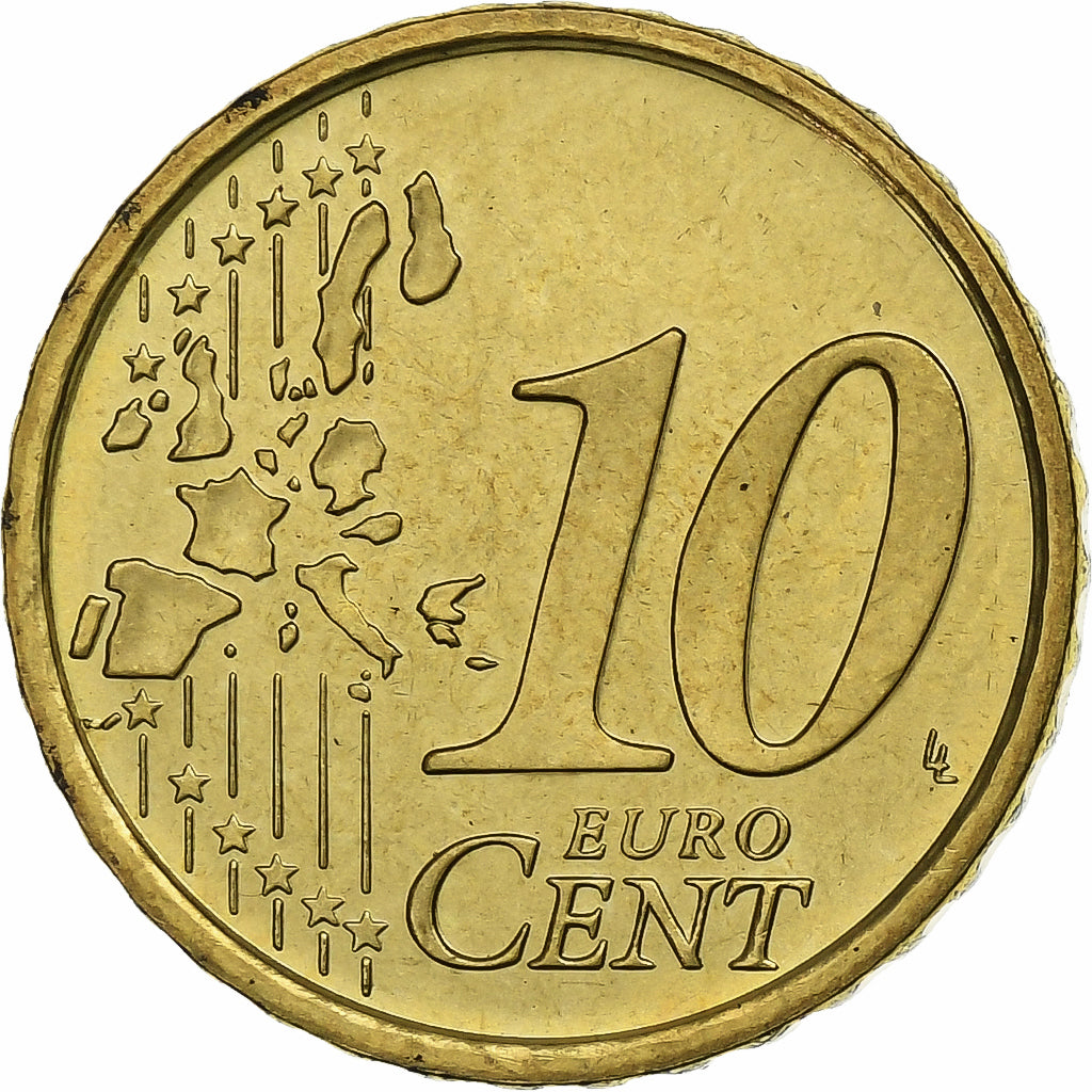 CITTÀ DEL VATICANO, John Paul II, 10 Euro Cent, Jean-Paul II, 2004, Rome