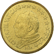 CIUDAD DEL VATICANO, John Paul II, 50 Euro Cent, Jean-Paul II, 2004, Rome