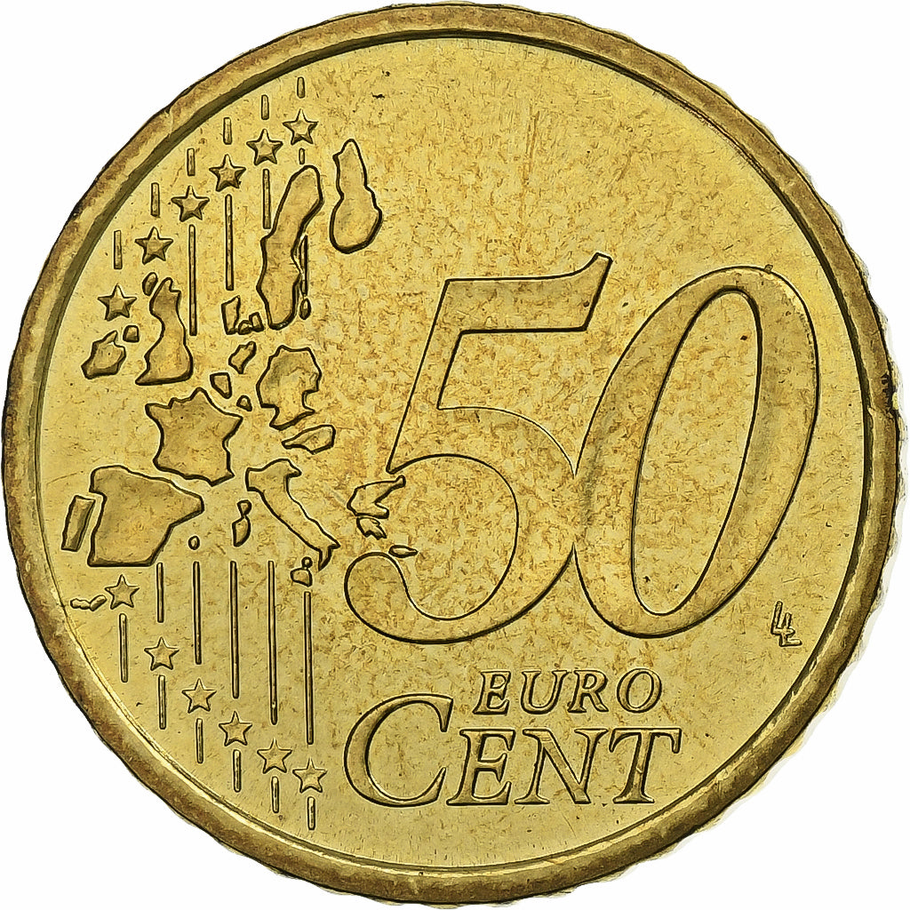 CIUDAD DEL VATICANO, John Paul II, 50 Euro Cent, Jean-Paul II, 2004, Rome
