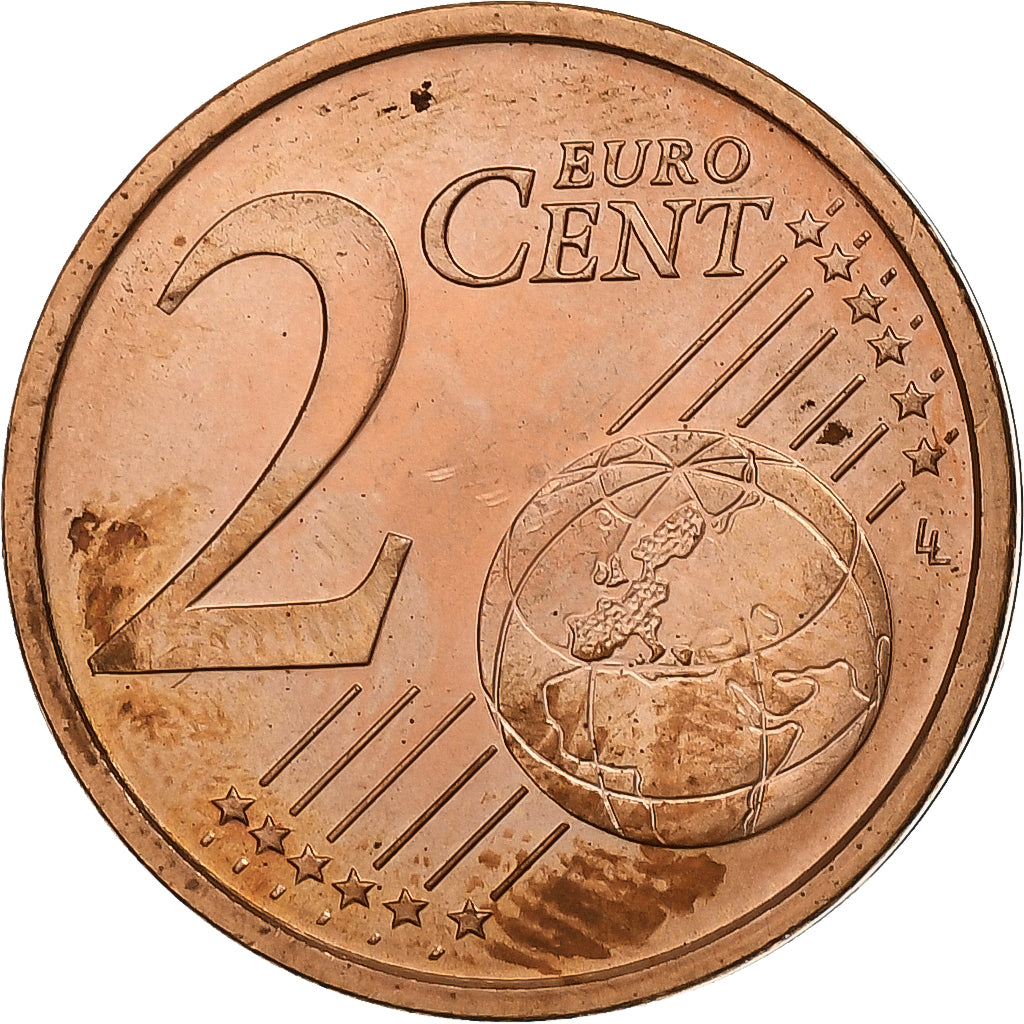 Saint Marin , 2 Euro Cent, 2004, Rome, Cuivre plaqué acier, SUP+, KM:441