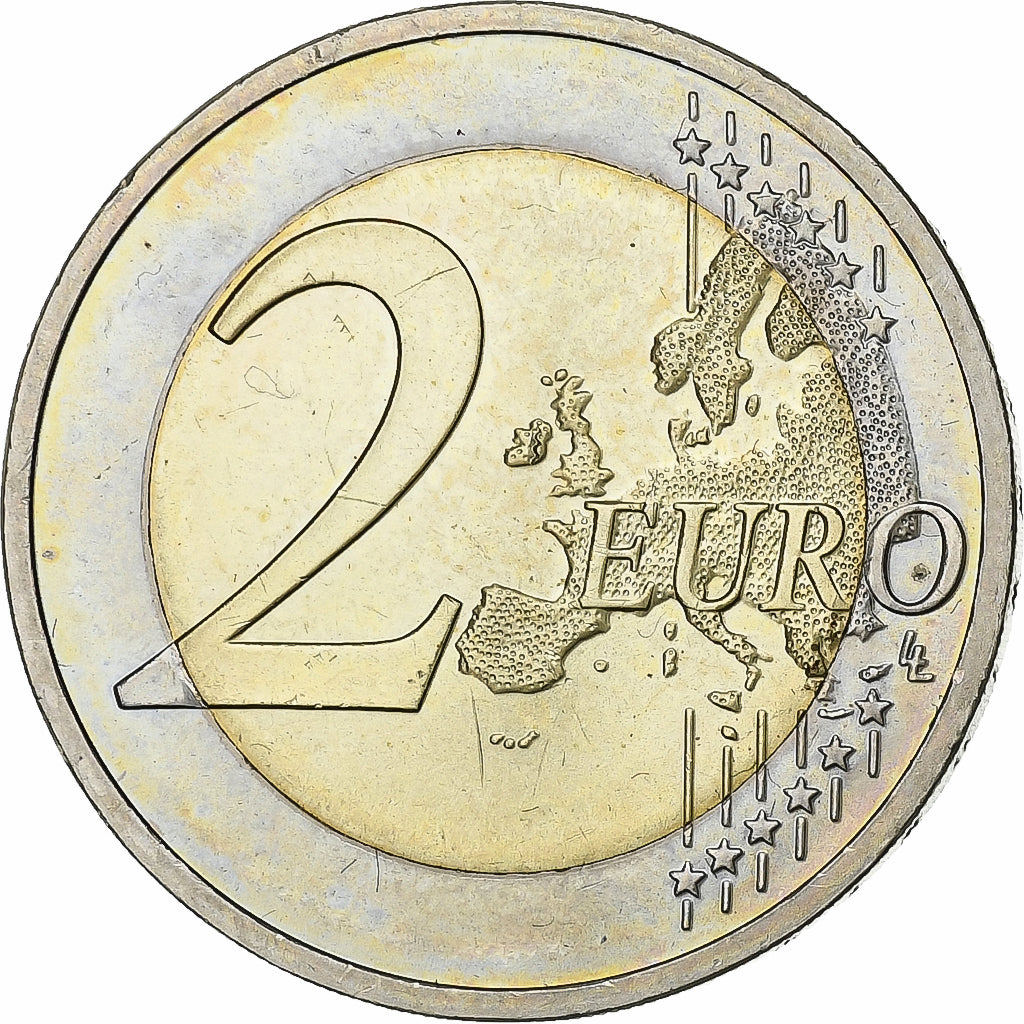 Deutschland, 2 Euro, 25ème anniversaire de la chute du mur, 2014, Munich