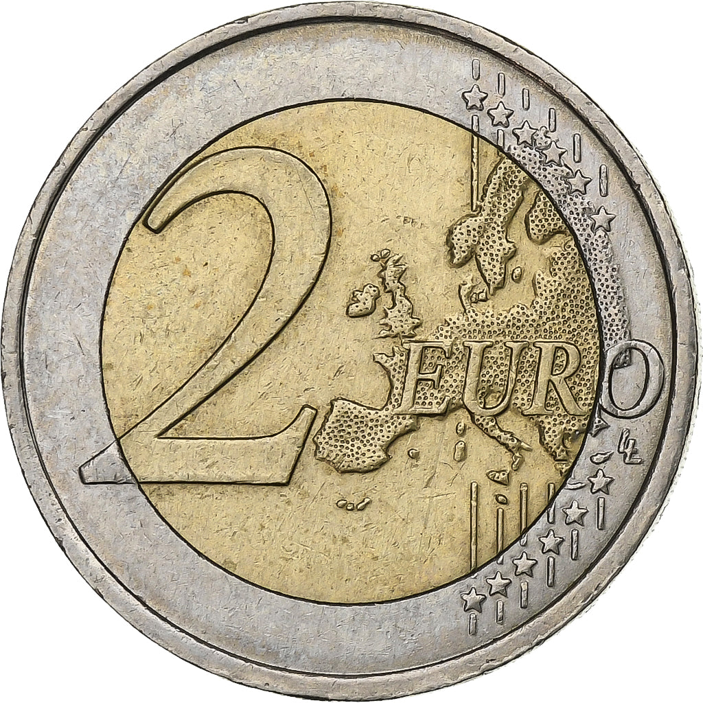 France, 2 Euro, 2007, Paris, Bi-Metallic, AU(50-53)
