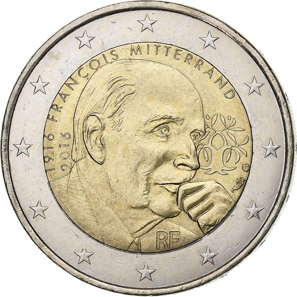 France, 2 Euro, 2016, Bi-Metallic, MS(60-62)