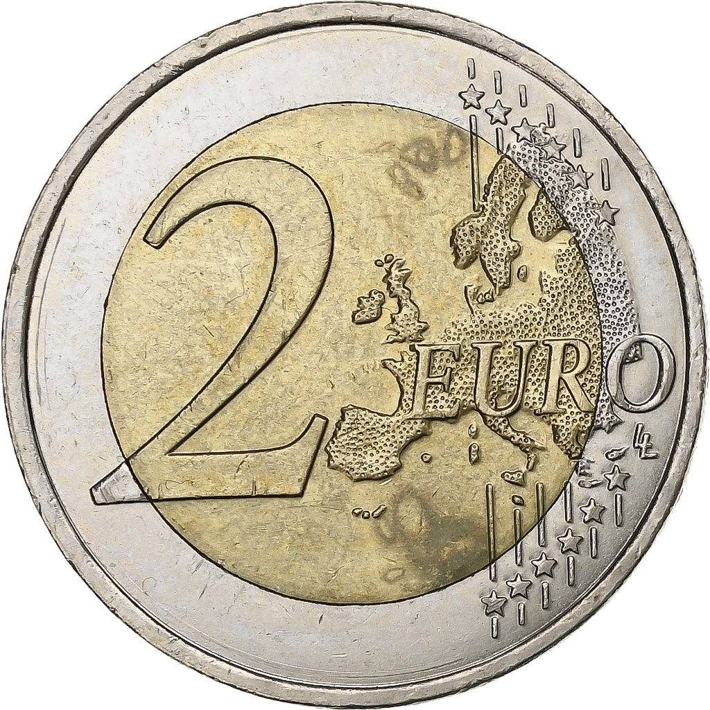 France, 2 Euro, 2016, Bi-Metallic, MS(60-62)