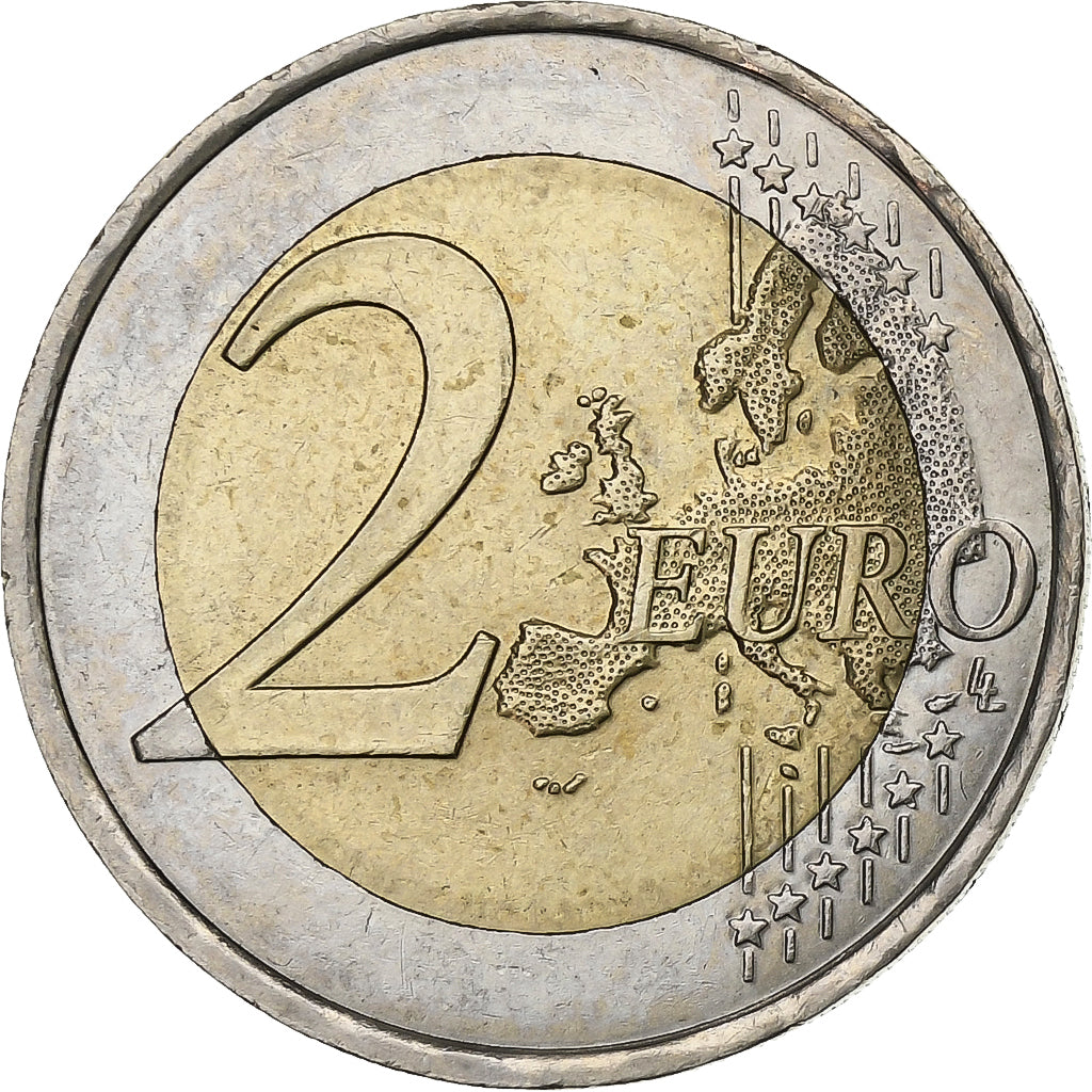 France, 2 Euro, 2010, Paris, Bi-Metallic, AU(50-53), Gadoury:12, KM:1676