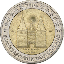 GERMANY - FEDERAL REPUBLIC, 2 Euro, 2006, Berlin, Bi-Metallic, EF(40-45), KM:253