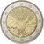 France, 2 Euro, 2015, Paris, Bi-Metallic, AU(50-53)