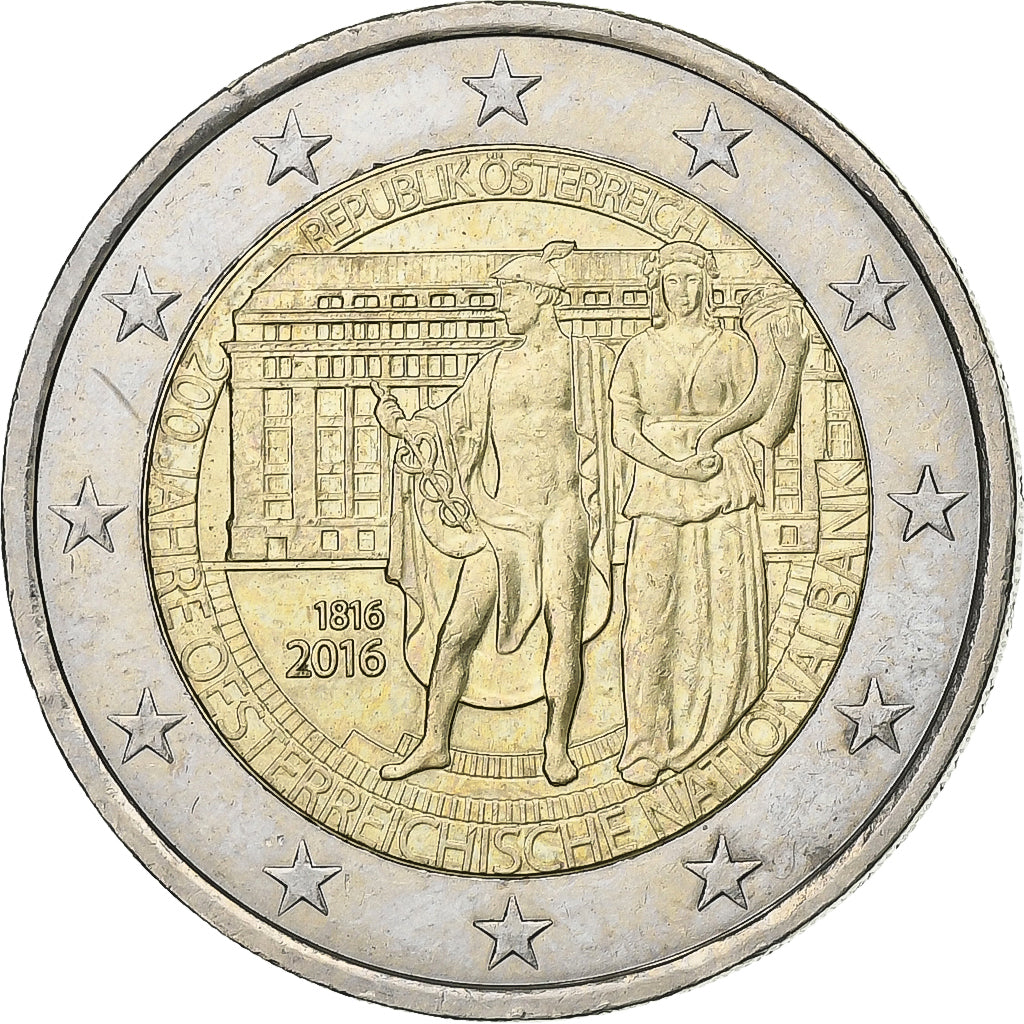 Oostenrijk, 2 Euro, 2016, Bi-Metallic, PR+, KM:New