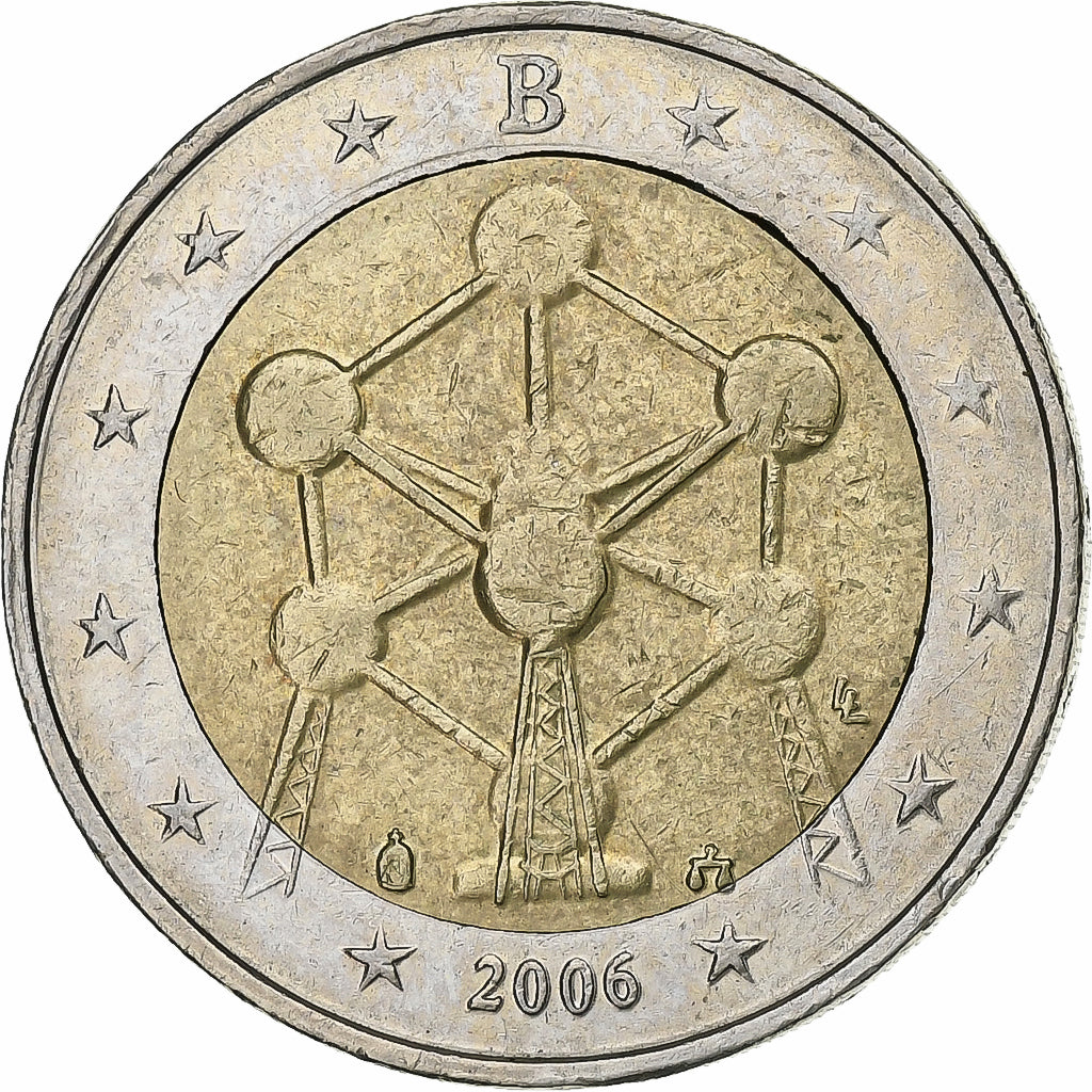 Belgique, Albert II, 2 Euro, 2006, Bruxelles, Bimétallique, TTB, KM:241