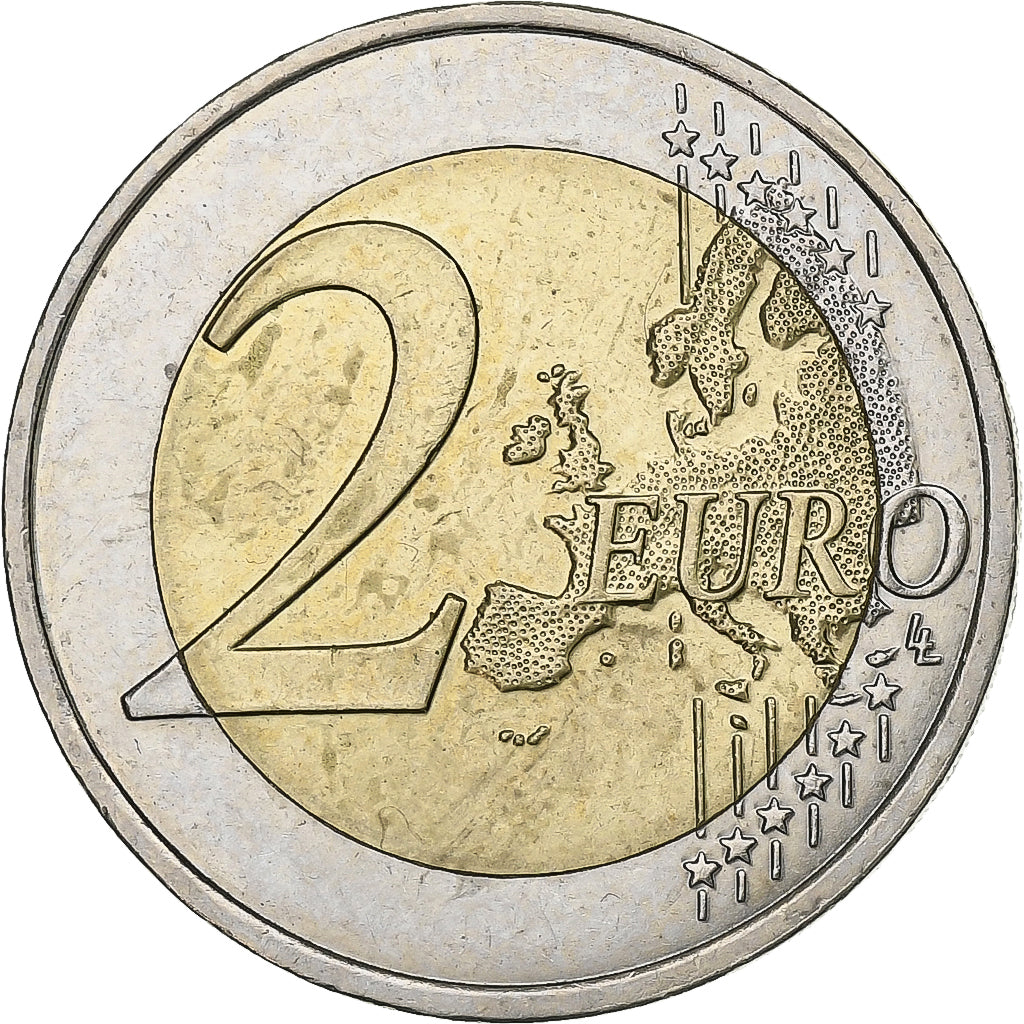 France, 2 Euro, 2016, Paris, Bi-Metallic, MS(60-62)
