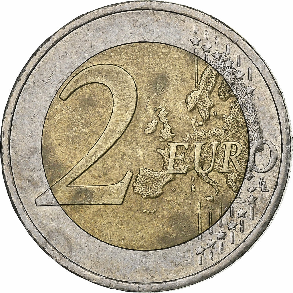 Grecja, 2 Euro, 2010, Athens, Bimetaliczny, EF(40-45)