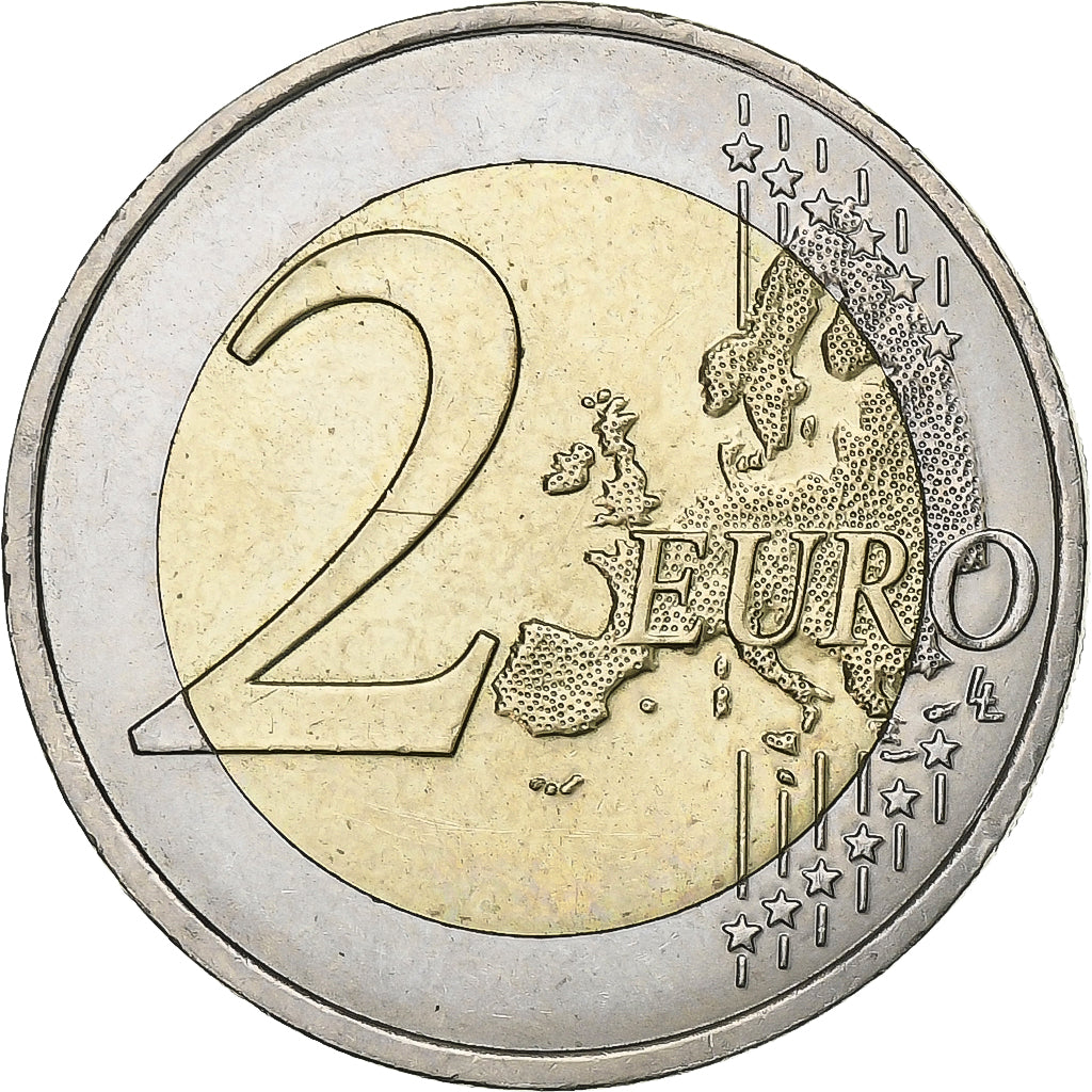 France, 2 Euro, Centenaire du décès d'Auguste Rodin, 2017, Bi-Metallic, MS(63)
