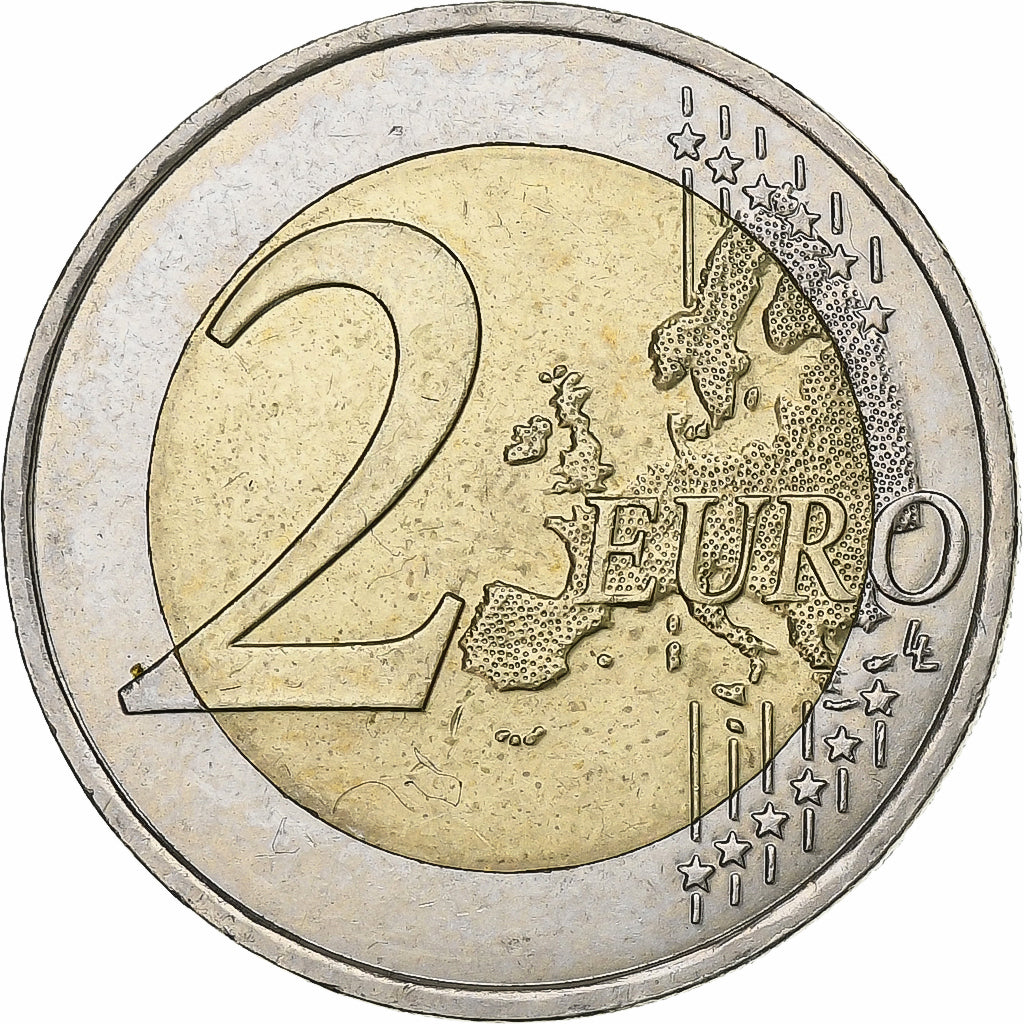 France, 2 Euro, 2016, Paris, Bi-Metallic, EF(40-45)