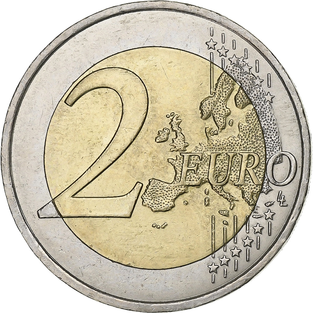 France, 2 Euro, 2016, Bi-Metallic, AU(55-58)