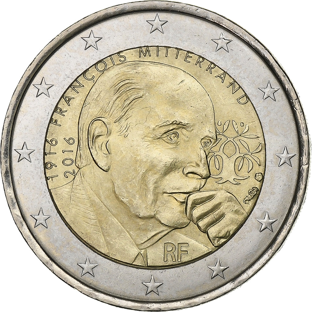 França, 2 Euro, 2016, Bimetálico, MS(60-62)