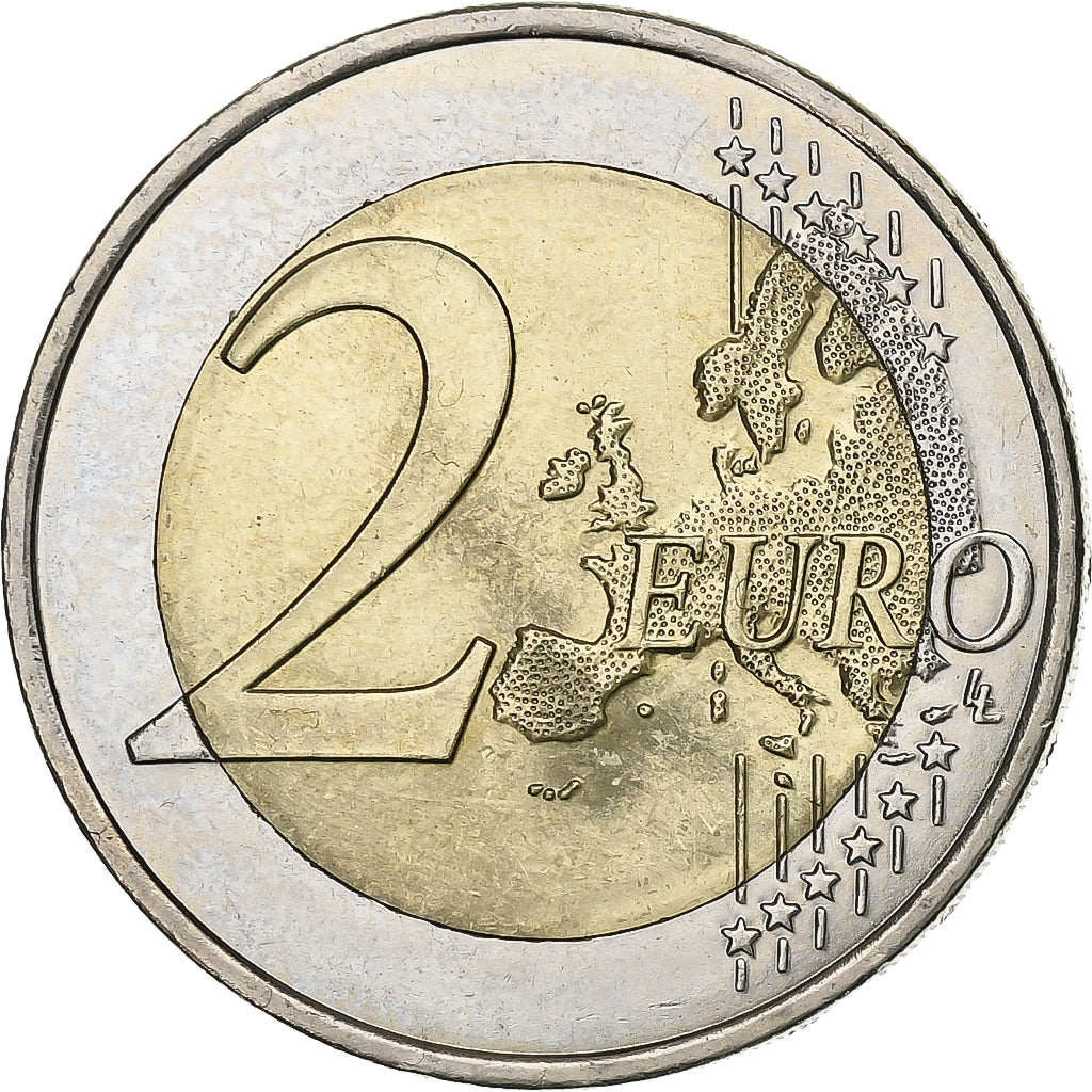 França, 2 Euro, 2016, Bimetálico, MS(60-62)