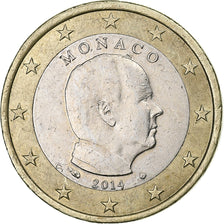 Monaco, Euro, 2014, Bi-Metallic, AU(50-53)