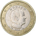 Monaco, Euro, 2014, Bi-Metallic, AU(50-53)