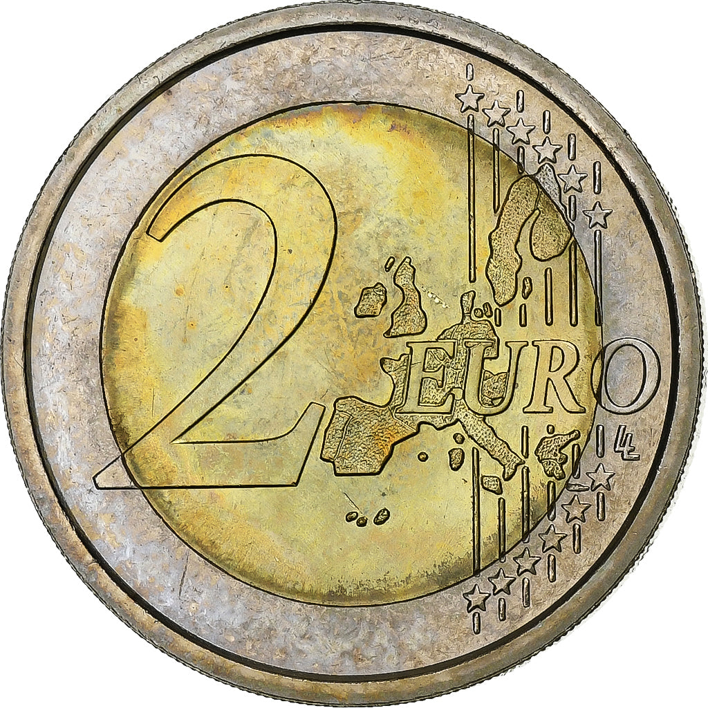 Itália, 2 Euro, Constitution Europeen, 2005, Rome, Bimetálico, MS(60-62)