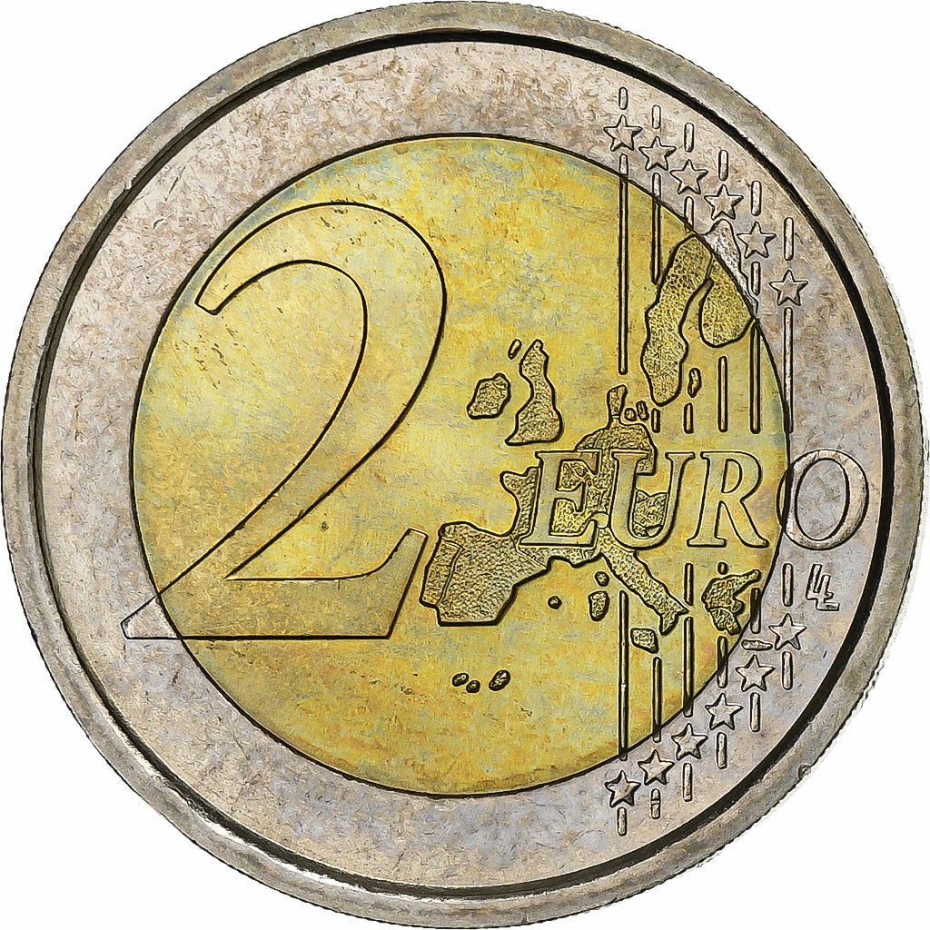 Italy, 2 Euro, 2004, Bi-Metallic, MS(63)