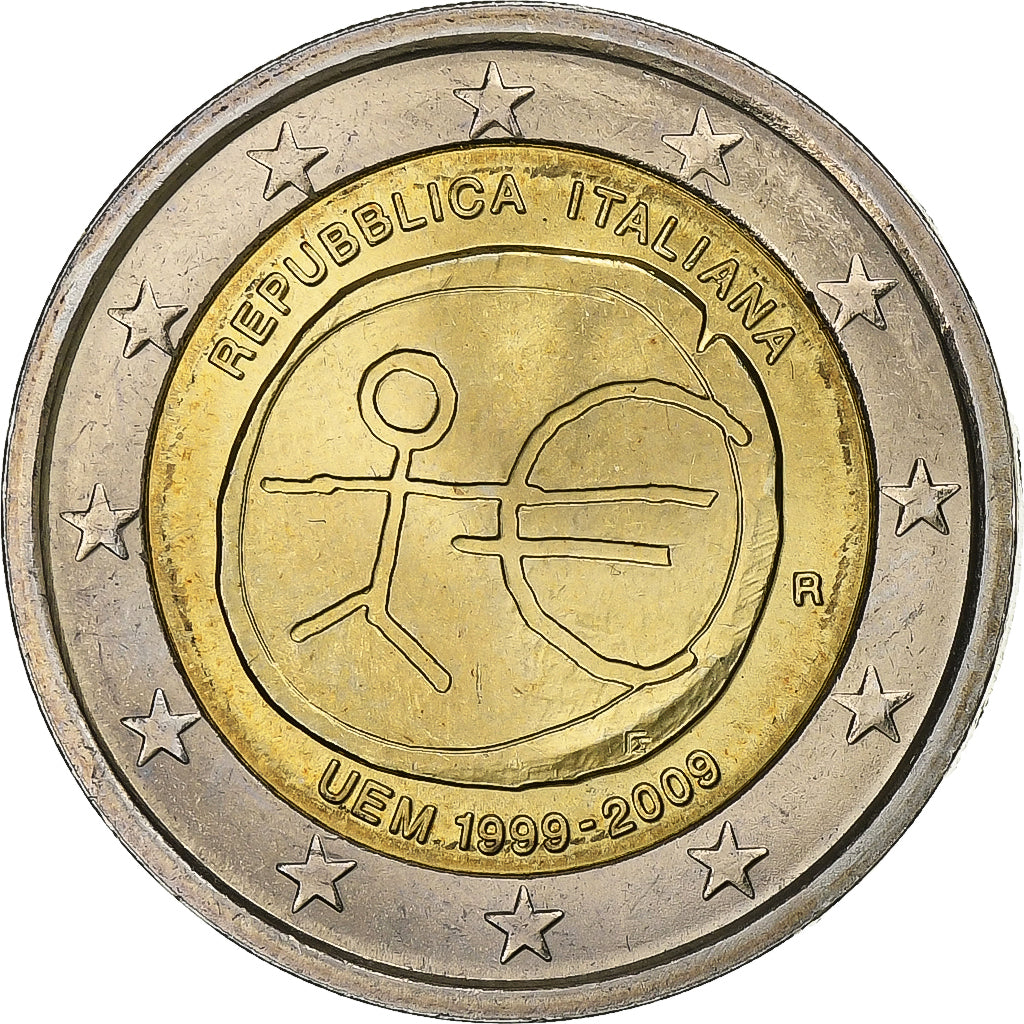Italia, 2 Euro, 2009, Rome, Bimetálico, SC+, KM:312
