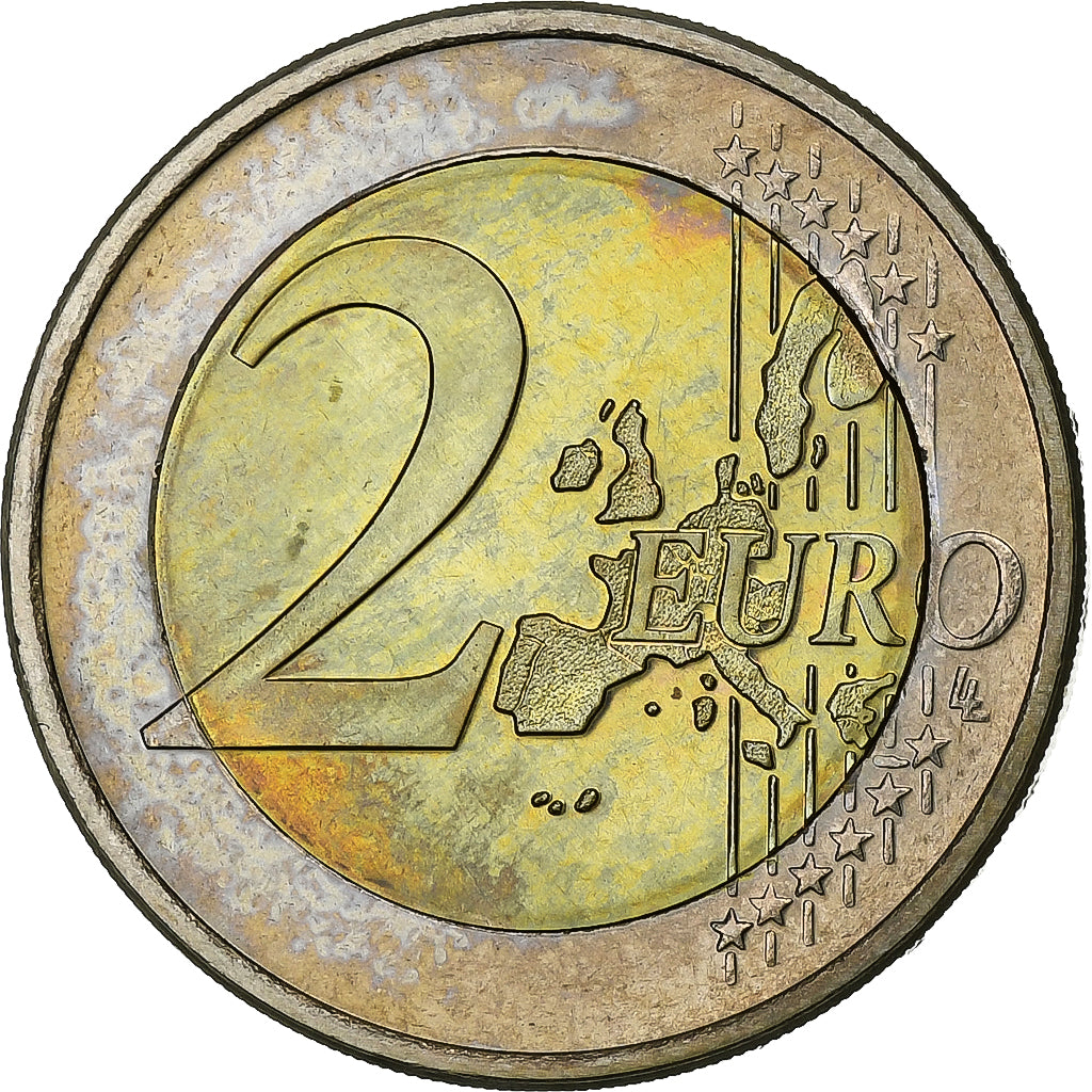 Luxemburgo, Henri, 2 Euro, 2004, Utrecht, Bimetálico, MS(64), KM:82