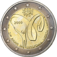 Portugal, 2 Euro, 2009, Lisbon, Bi-Metallic, MS(64), KM:786
