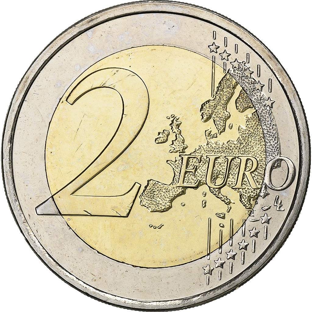 Finlandia, 2 Euro, 2016, Vantaa, Bimetálico, SC