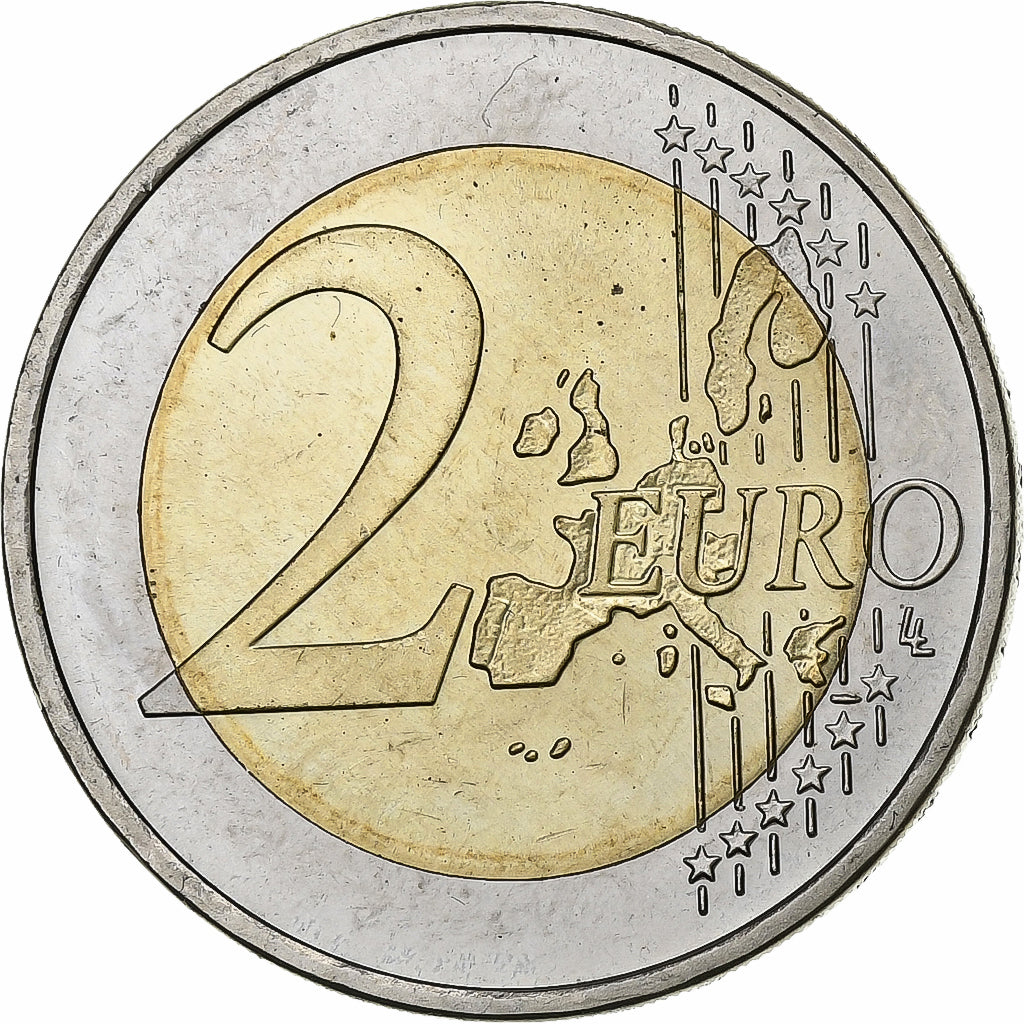Niemcy - RFN, 2 Euro, 2006, Stuttgart, Bimetaliczny, MS(63), KM:253