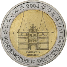 GERMANY - FEDERAL REPUBLIC, 2 Euro, 2006, Munich, Bi-Metallic, MS(63), KM:253