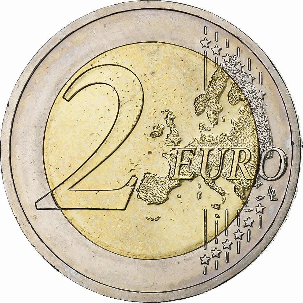 Germania, 2 Euro, 2016, Karlsruhe, Bi-metallico, MS63, KM:New