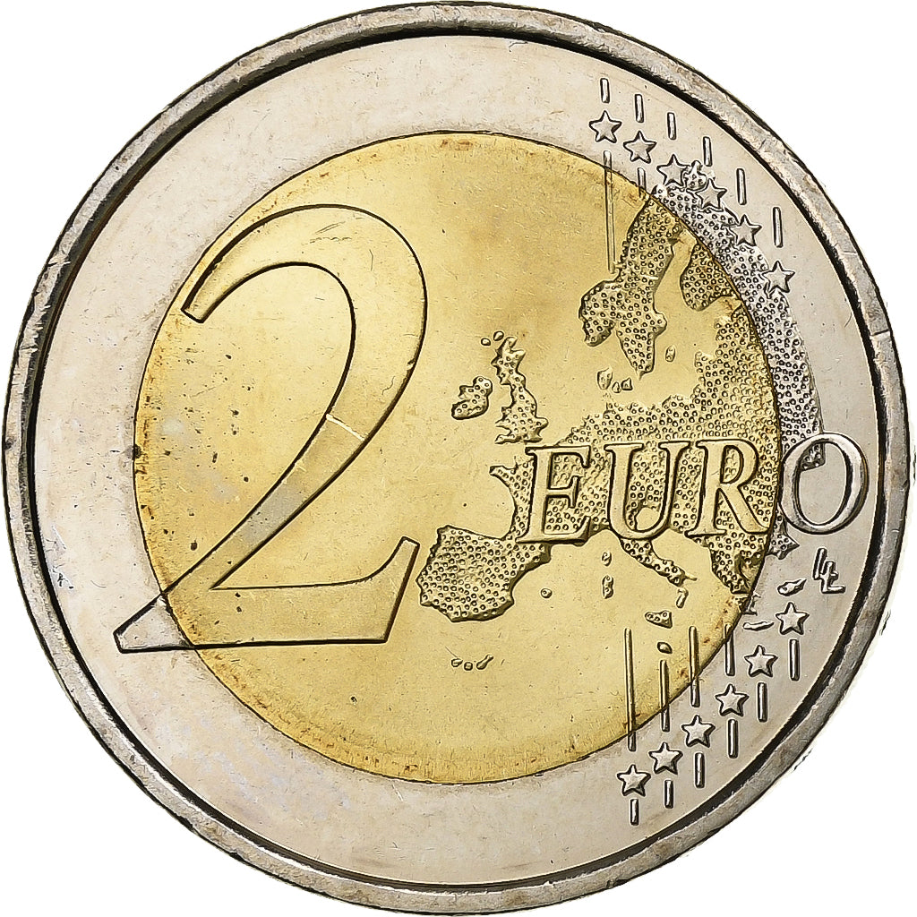 Spanje, 2 Euro, 2015, Madrid, Bi-Metallic, UNC-