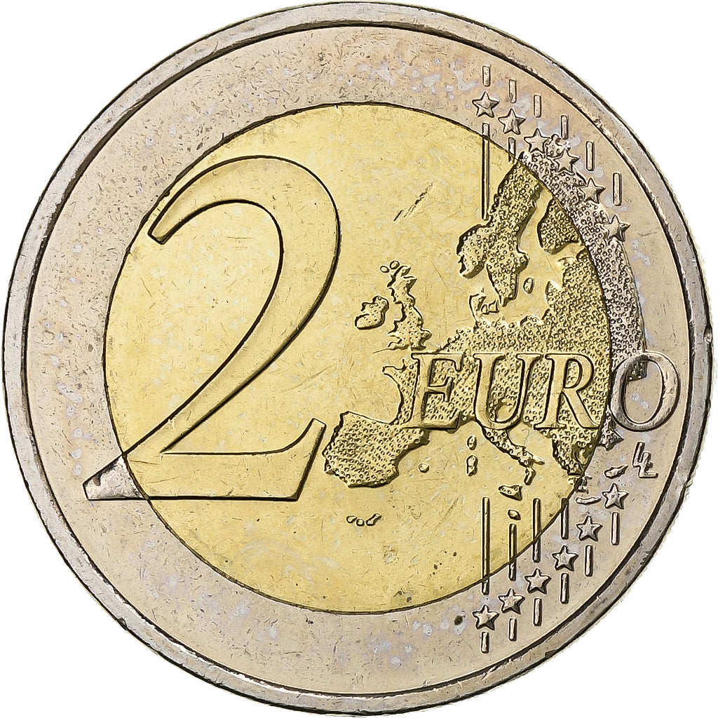 Griechenland, 2 Euro, 2010, Athens, Bi-Metallic, UNZ