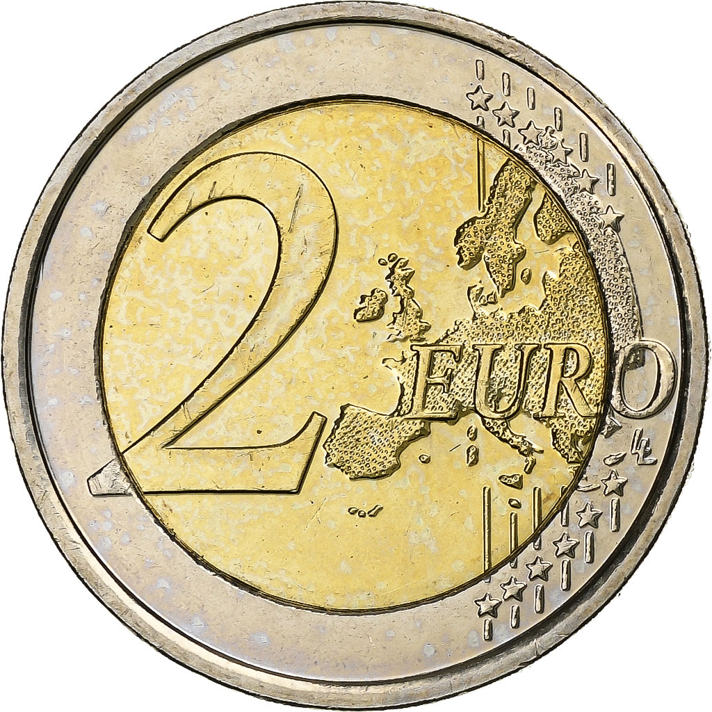 Belgium, 2 Euro, 2014, Bi-Metallic, AU(55-58)