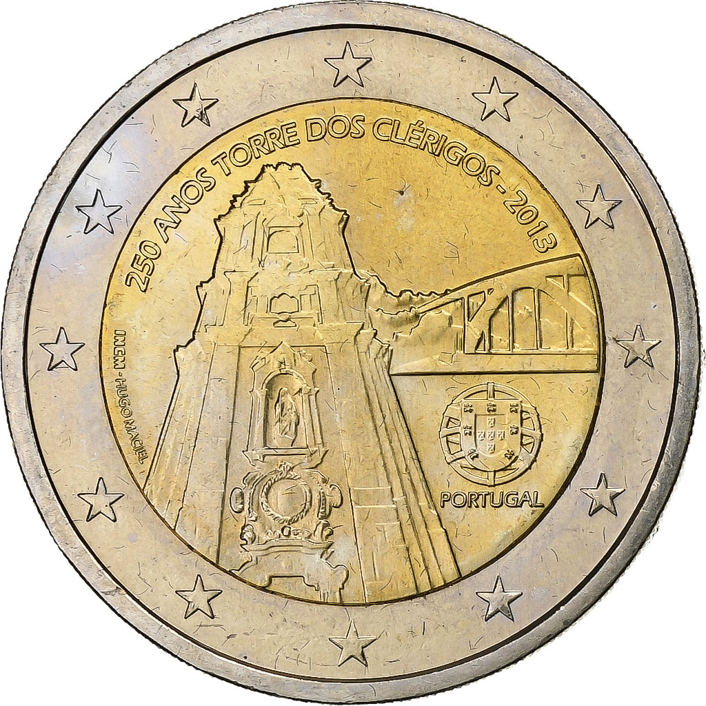 Portogallo, 2 Euro, 2013, Lisbon, Bi-metallico, SPL