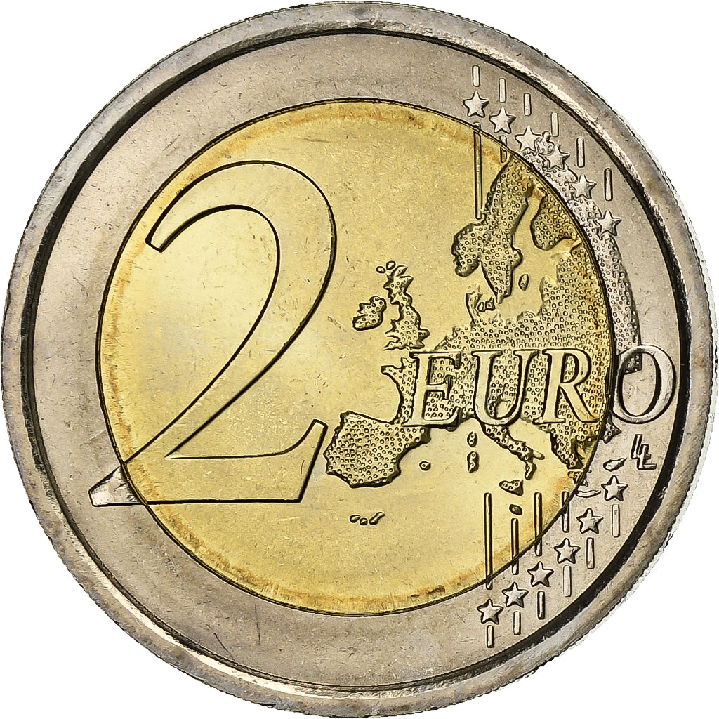 Italy, 2 Euro, 2012, Rome, Bi-Metallic, MS(63), KM:355