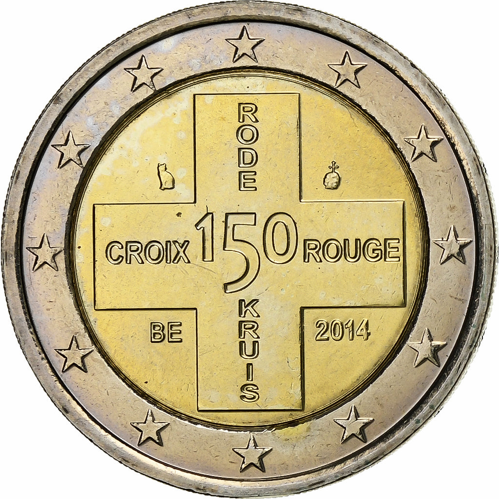 Belgio, 2 Euro, 2014, Bi-metallico, SPL