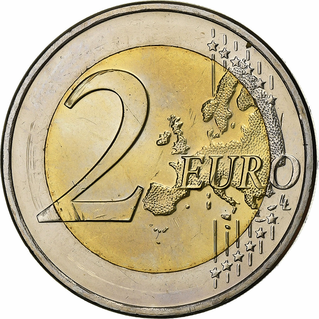 Luxemburgo, 2 Euro, 2015, Utrecht, Bimetálico, MS(63), KM:New