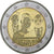 Luxemburgo, 2 Euro, Prince wedding, 2012, Utrecht, MS(60-62), Bimetálico