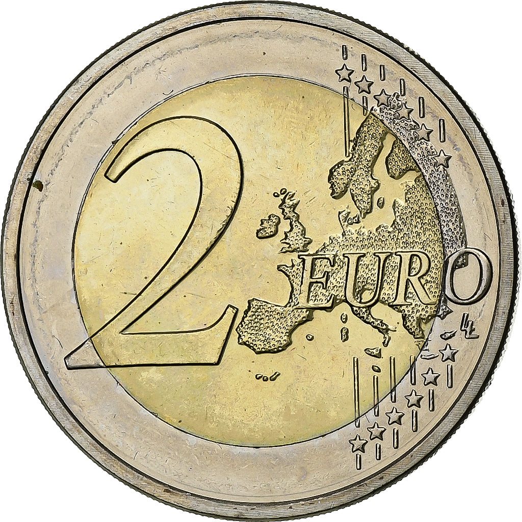 Luxemburgo, 2 Euro, Prince wedding, 2012, Utrecht, MS(60-62), Bimetálico