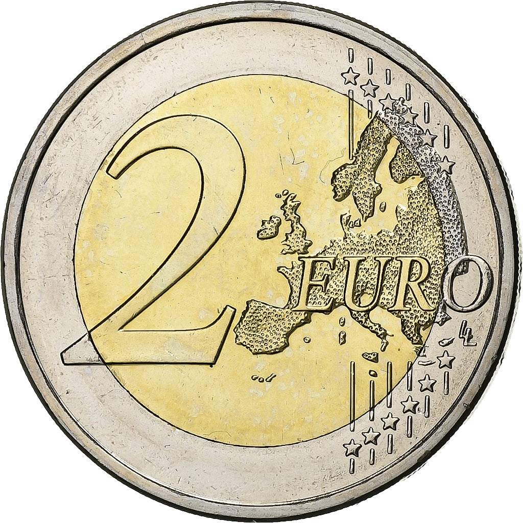 Finlandia, 2 Euro, 2016, Vantaa, Bimetálico, SC