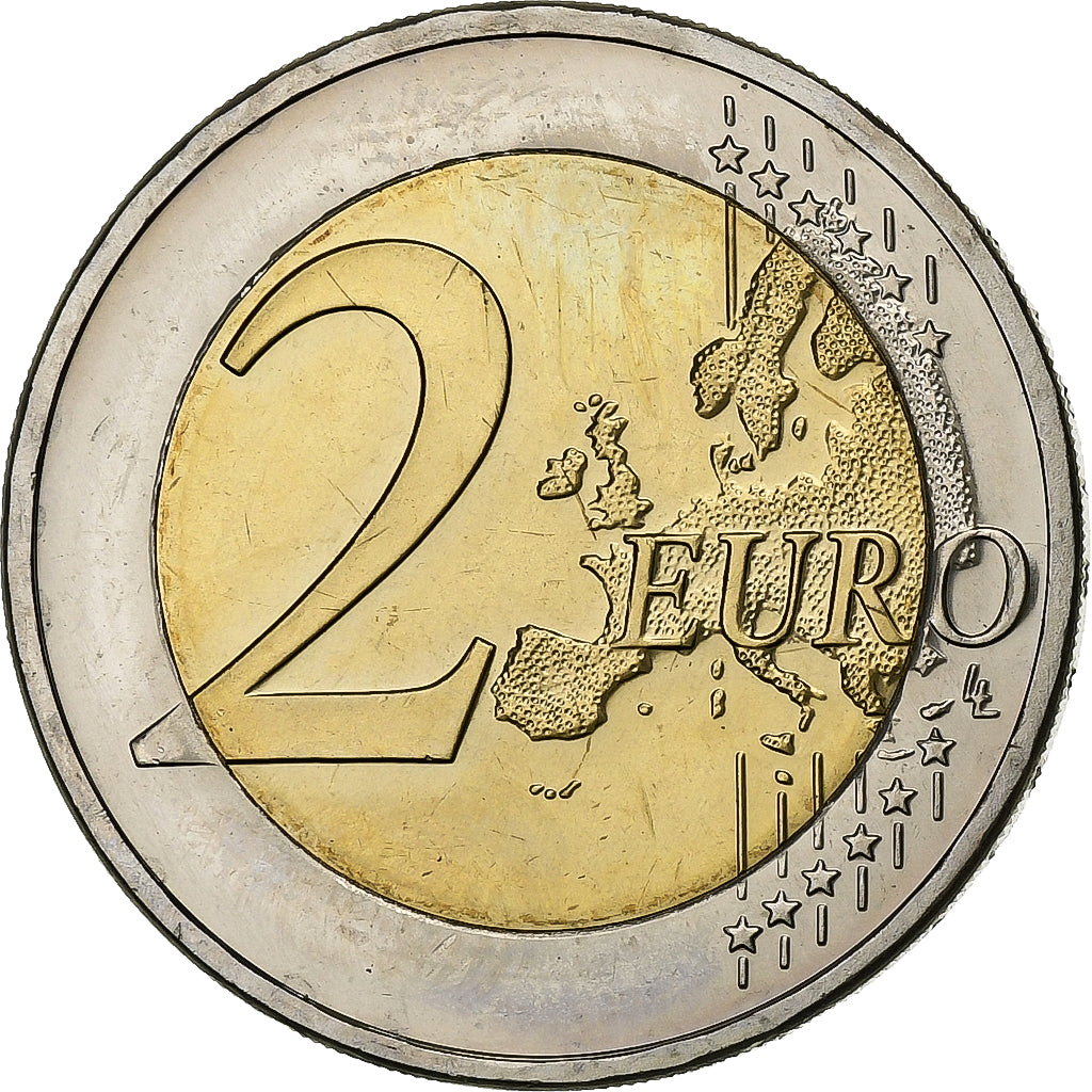 ALEMANHA - REPÚBLICA FEDERAL, 2 Euro, 2007, Karlsruhe, Bimetálico, MS(60-62)