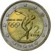 Grecja, 2 Euro, 2004, Athens, Bimetaliczny, MS(63), KM:209
